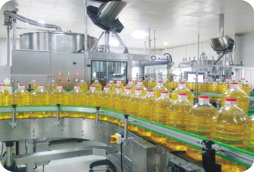 12000bph خوردنی تیل پوری لائن ٹرنکی پروجیکٹ